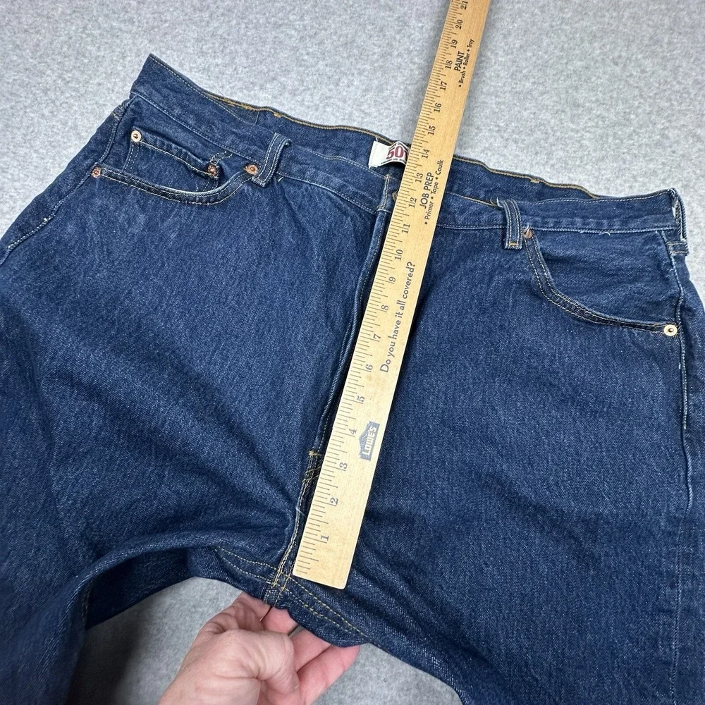 Levis Original 501 Jeans Mens‎ 40x29 Button Fly Blue Denim Straight Leg Y2K 2009